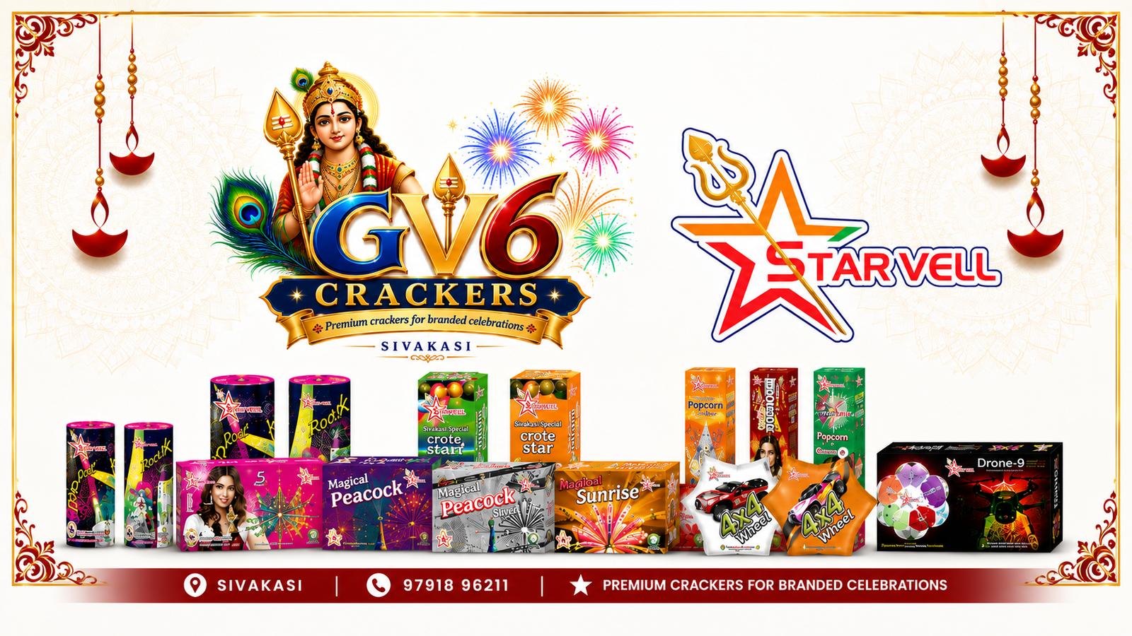 Authorized Dealer & Distributor for  STARVELL FANCY PYRO LINK
